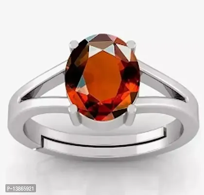 Divya Shakti Hessonite / Gomed Gemstone 22k Pure Gold Ring Natural AAA  Quality For Women - Divya Shakti Online